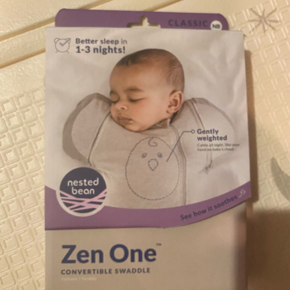 Nested bean sleep sack